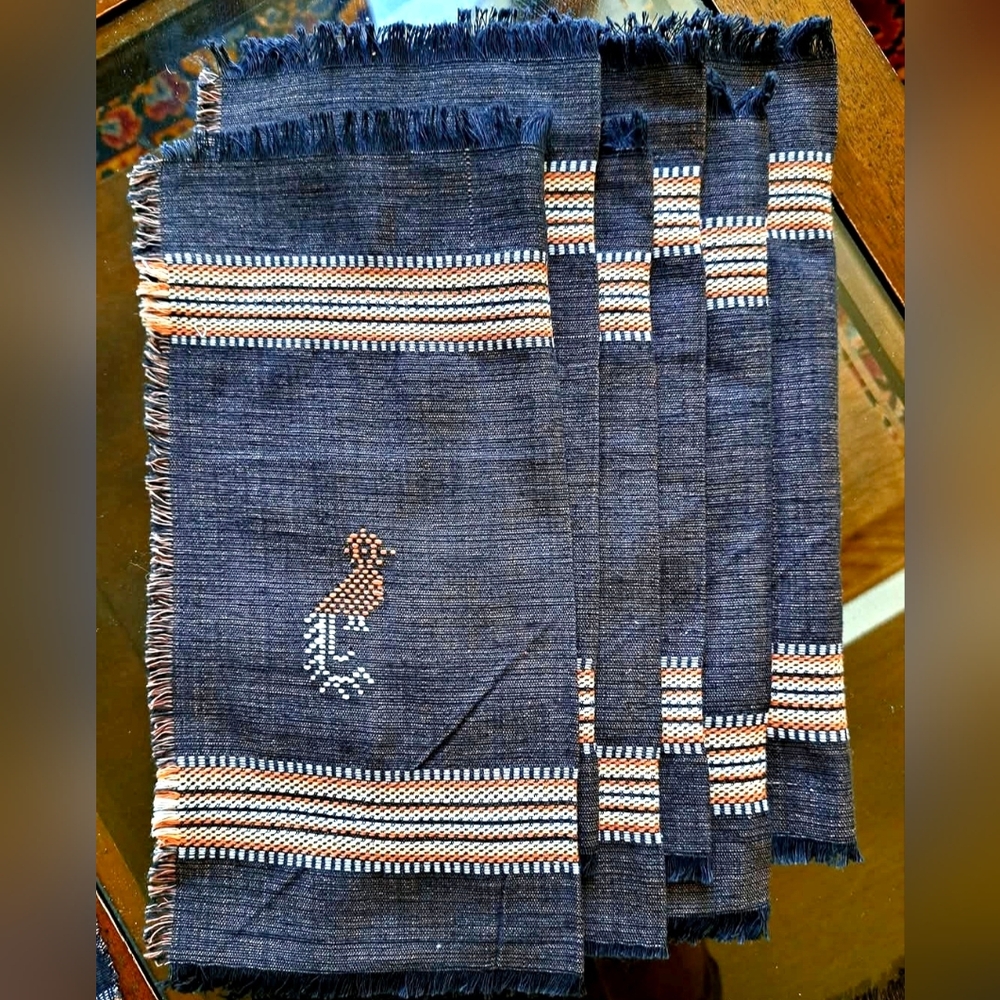 Phoenix Bird Table Linens - Picture 2 of 3